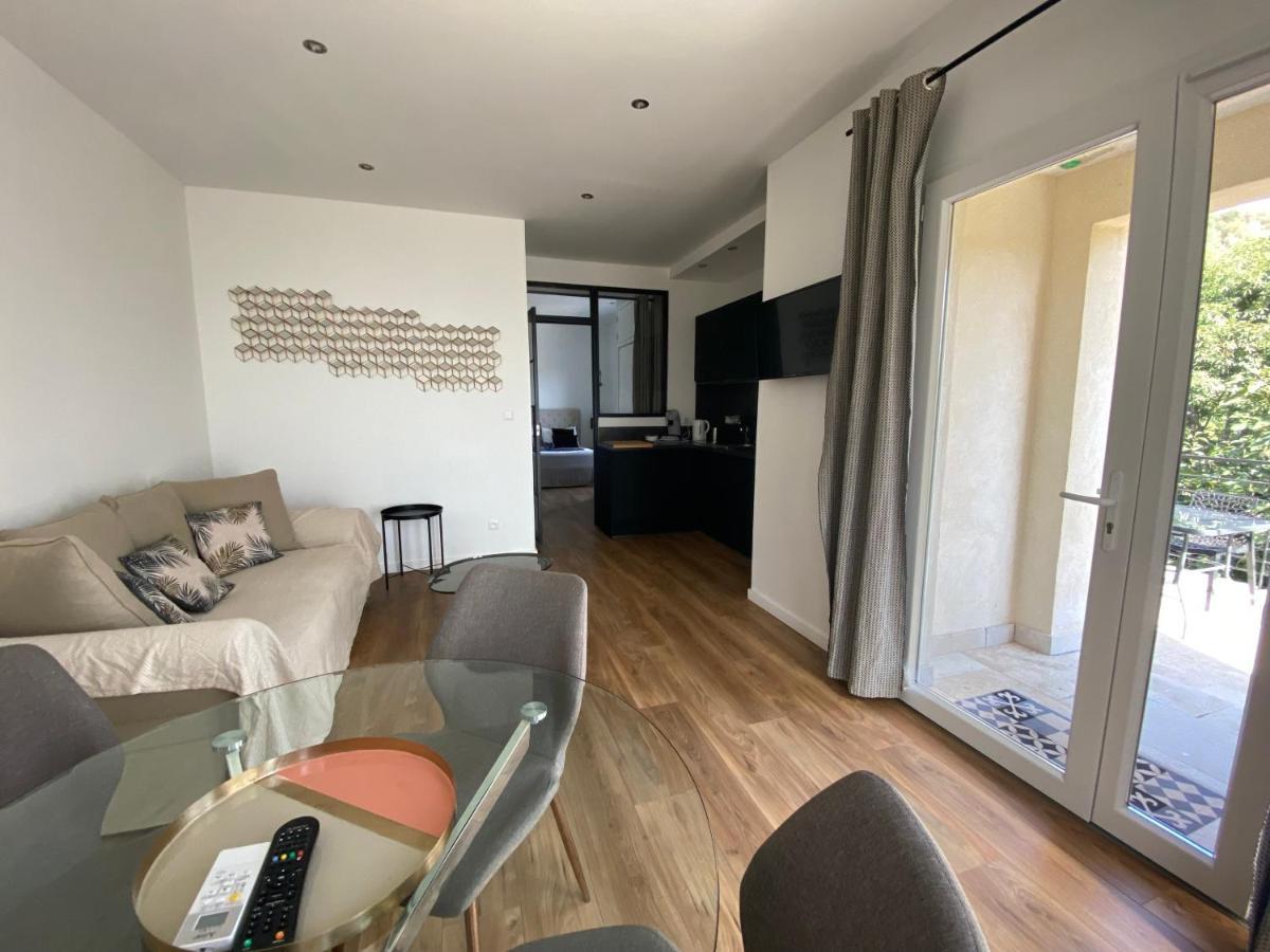 Home Sweet Home 2 Pieces 42 M2 Chambre, Salon, Cuisine, Grande Terrasse, Parking Proche Centre Ville Et Mer Bastia  Exteriör bild